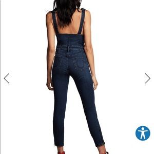 True religion denim sexy jumpsuit